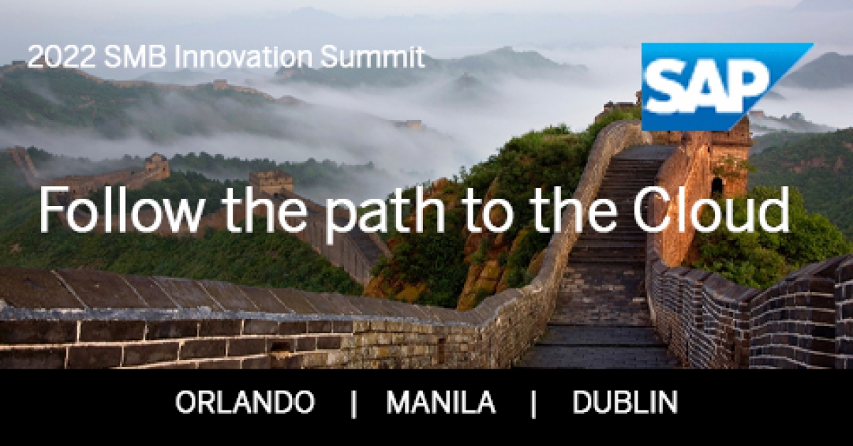 SMB Innovation Summit 2022: Eca Consult con SAP a Dublino!